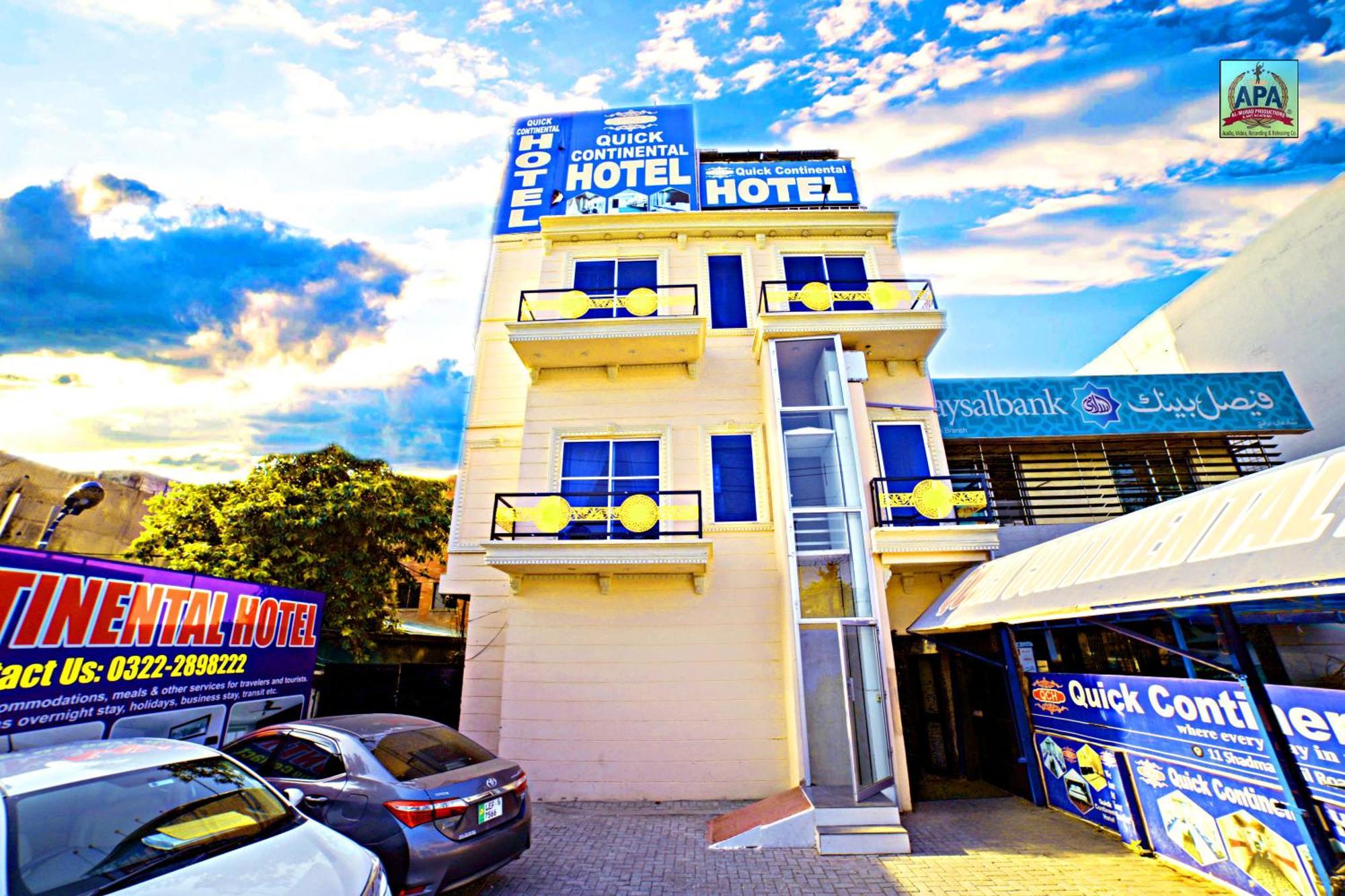 Quick Continental Hotel - Jail Road Лахор Екстер'єр фото